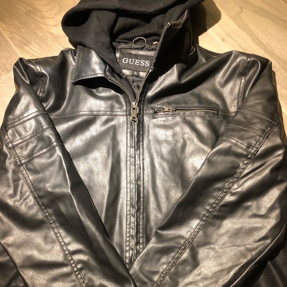 Guess polyvinyl jacket